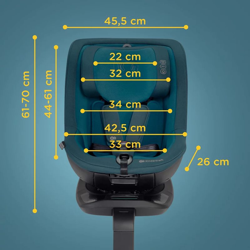 kinderkraft i-guard pro i-size fotelik samochodowy