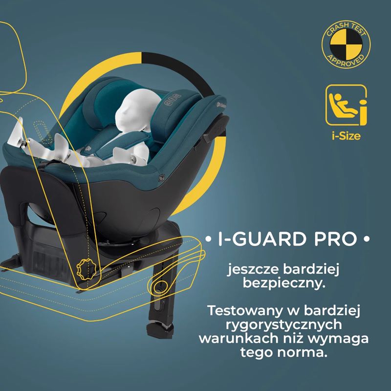 kinderkraft i-guard pro i-size fotelik samochodowy