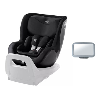 britax & romer dualfix 5z fotelik samochodowy + lusterko gratis